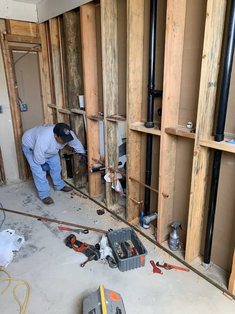 Commercial rough-in plumbing for Water Heater Replacement in Rockwood Gardens